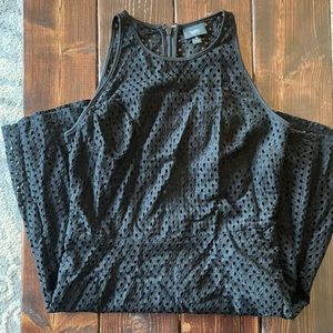 Black cocktail dress